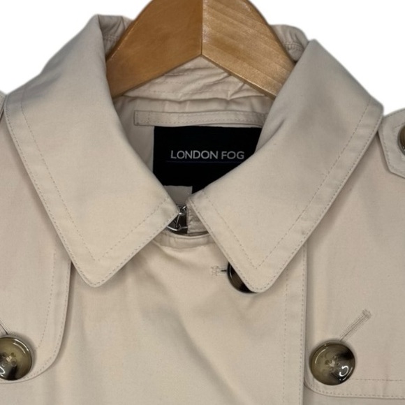 London Fog Heritage Double Breasted Belted Trench Size XS - Picture 7 of 12